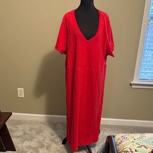 Torrid Red Maxi Dress